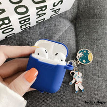 Load image into Gallery viewer, Cosmic Astronaut Airpod Case Blue