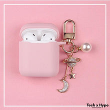 Load image into Gallery viewer, Cosmic Astronaut Airpod Case Diamond Moon