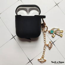 Load image into Gallery viewer, Cosmic Astronaut Airpod Case Normal Case Black