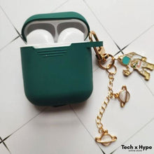Load image into Gallery viewer, Cosmic Astronaut Airpod Case Normal Case Green